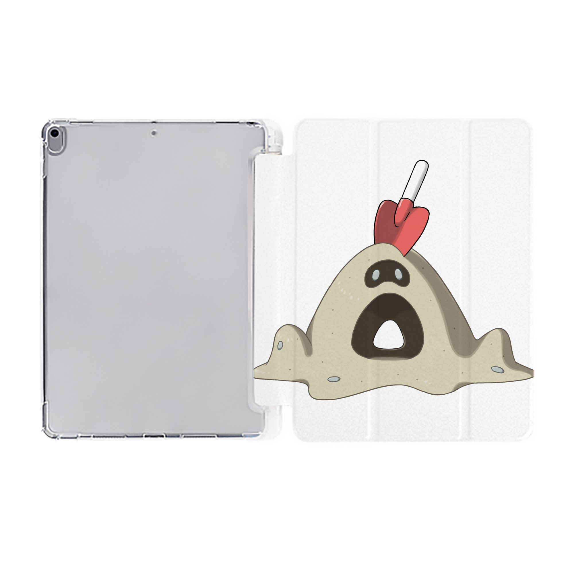 （画像用） ポケットモンスター Pokémon IPad ケース ペン収納付き 三つ折りスタンド PUレザー×シリコン 対応機種9.5/10.5/10.9インチ